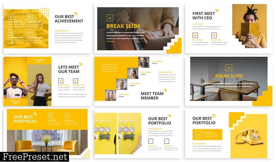 Tuct - Business Powerpoint Template C7SF7KQ