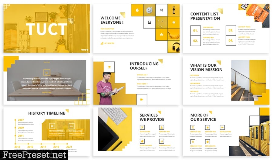 Tuct - Business Powerpoint Template C7SF7KQ