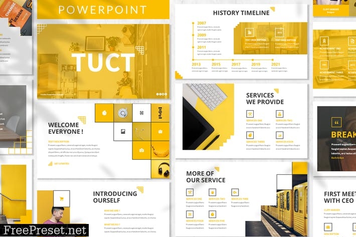 Tuct - Business Powerpoint Template C7SF7KQ