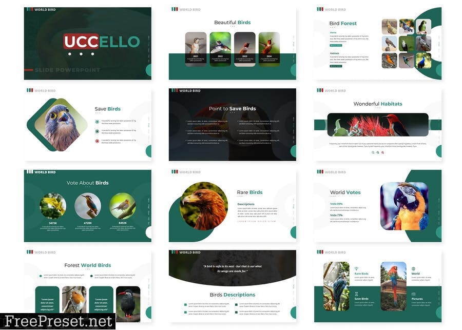 Uccello - Presentation Template JNE5S2P