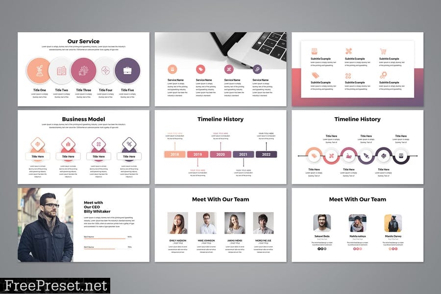 UltiPro-Business PowerPoint Presentation Template 3RNVLGU