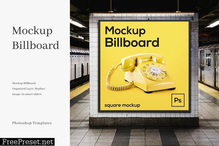 Underground Advertising Mockup ZKW94H2