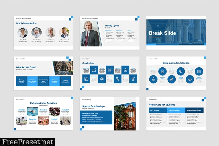 University PowerPoint Presentation Template 47WB4GC