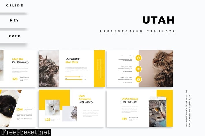 Utah - Presentation Template SR44GV6