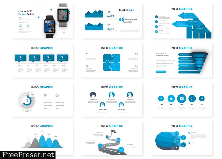 Vacationary - Powerpoint Template YBLK6K