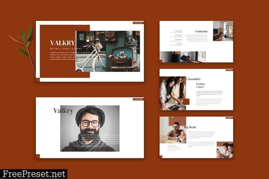 Valkry - Powerpoint Template TFBUJEE