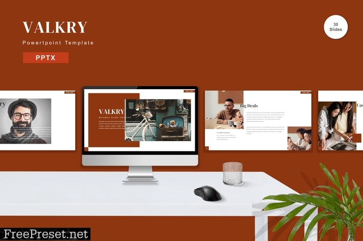 Valkry - Powerpoint Template TFBUJEE