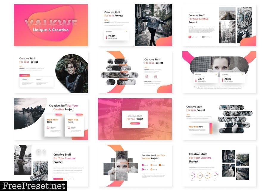 Valkwe Creative - Powerpoint Template NNQS8S