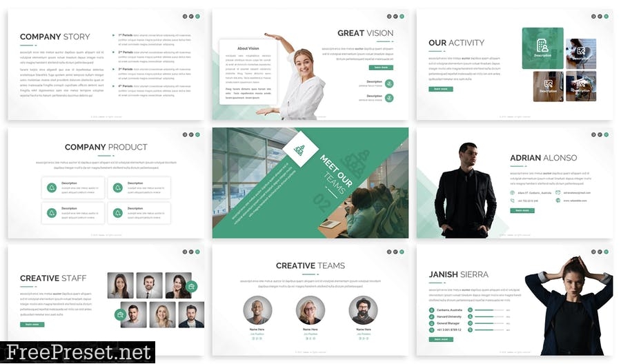 Values - Digital Creative Prensentation Template KU9KYY9