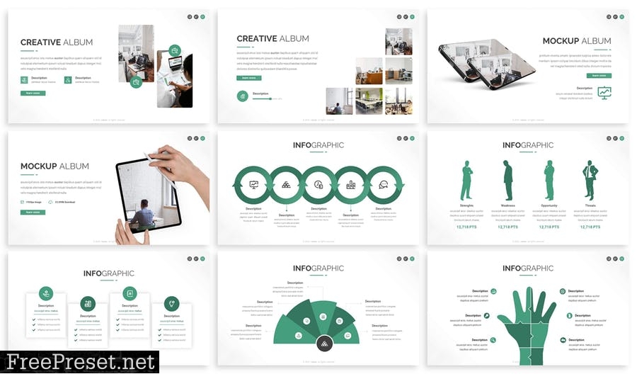 Values - Digital Creative Prensentation Template KU9KYY9