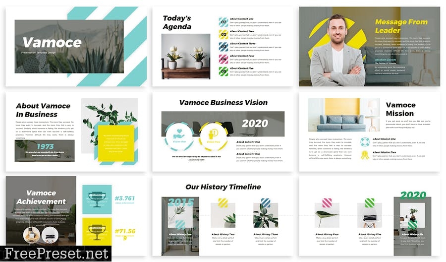 Vamoce - Business Template Prensentation TDAWTCL