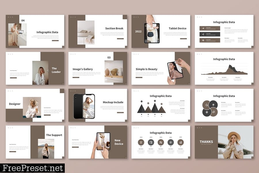 Varinna - Powerpoint Template 7V8AYBN