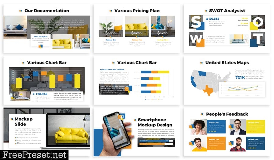 Various - Business Template Prensentation L75H7UA