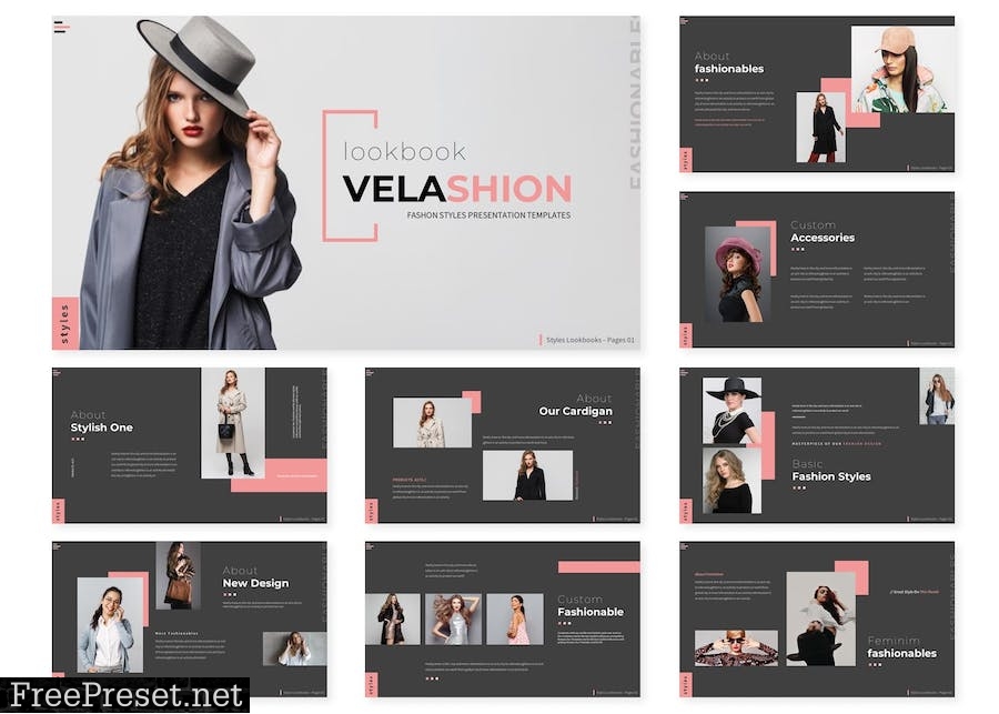 Velashion | Presentation Template 7RVTXYB