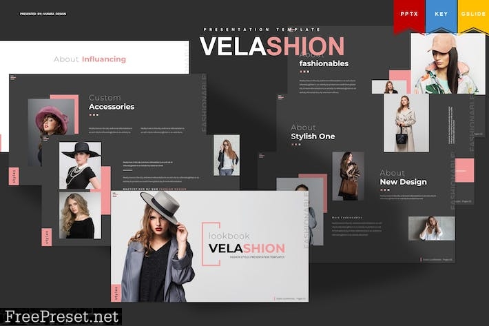 Velashion | Presentation Template 7RVTXYB