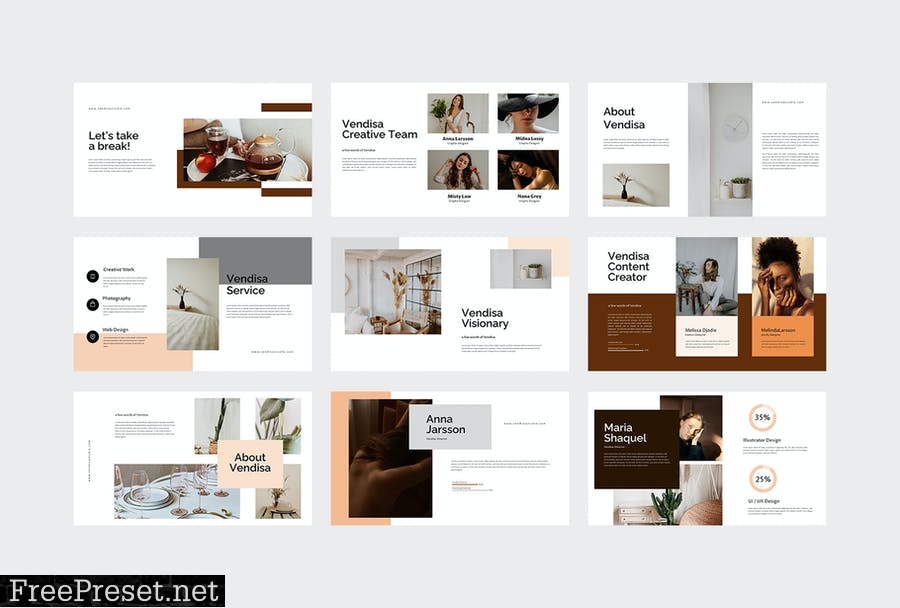 Vendisa - Powerpoint Template UDCGNA2