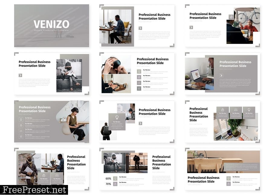 Venizo - Presentation Template QNEHTFS