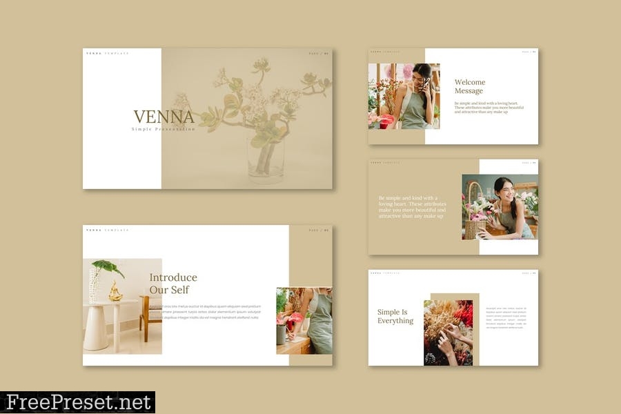 Venna - Presentation Template YUBFEYK