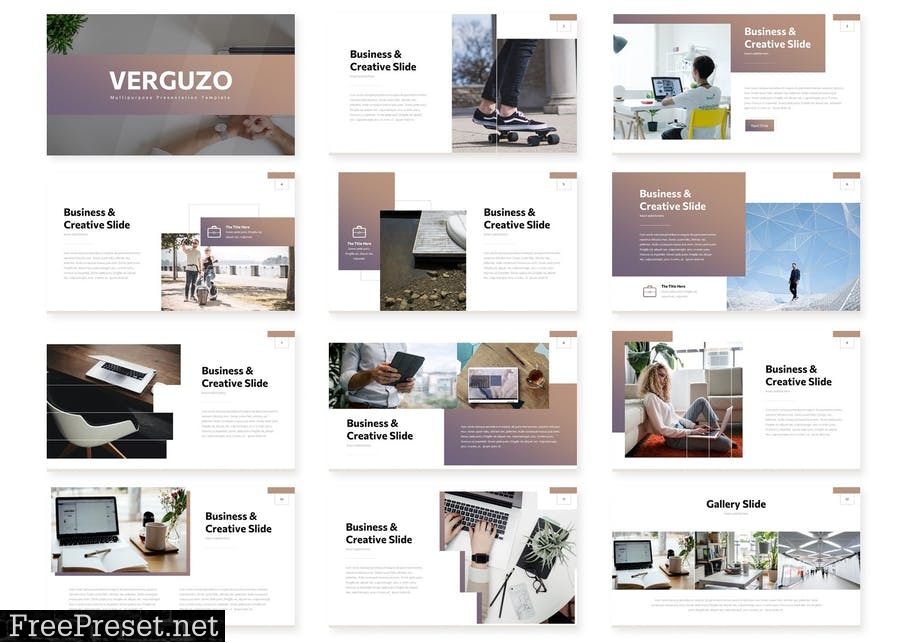 Verguzo - Presentation Template ESAUE5C