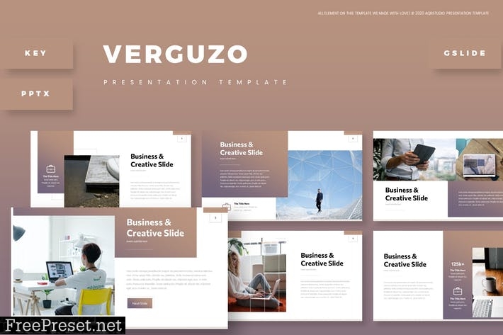 Verguzo - Presentation Template ESAUE5C