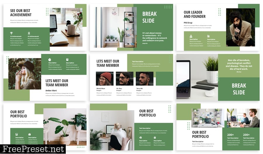 Versa - Creative Powerpoint Template H9G57JL