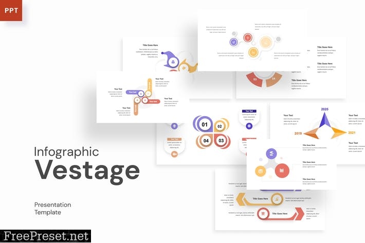 Vestage Infographic - Powerpoint Template XNPUK77