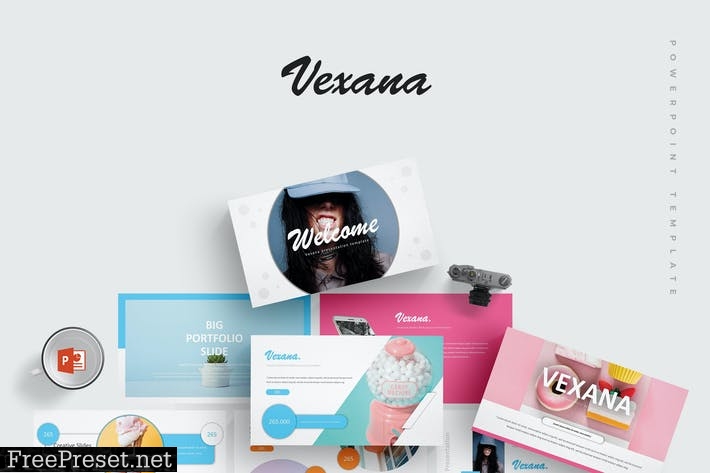 Vexana - Powerpoint Template 4W9N5L