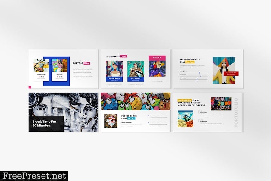 Vexoart - Powerpoint Template DJYK4ZX