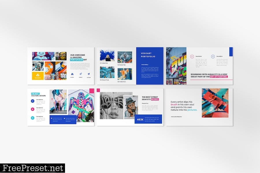 Vexoart - Powerpoint Template DJYK4ZX