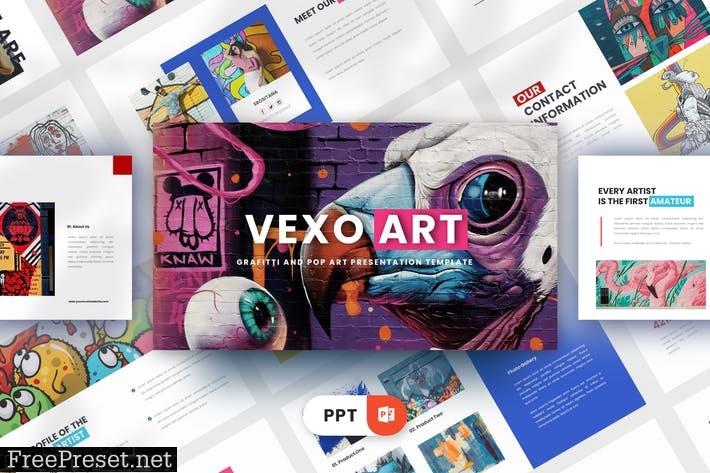 Vexoart - Powerpoint Template DJYK4ZX