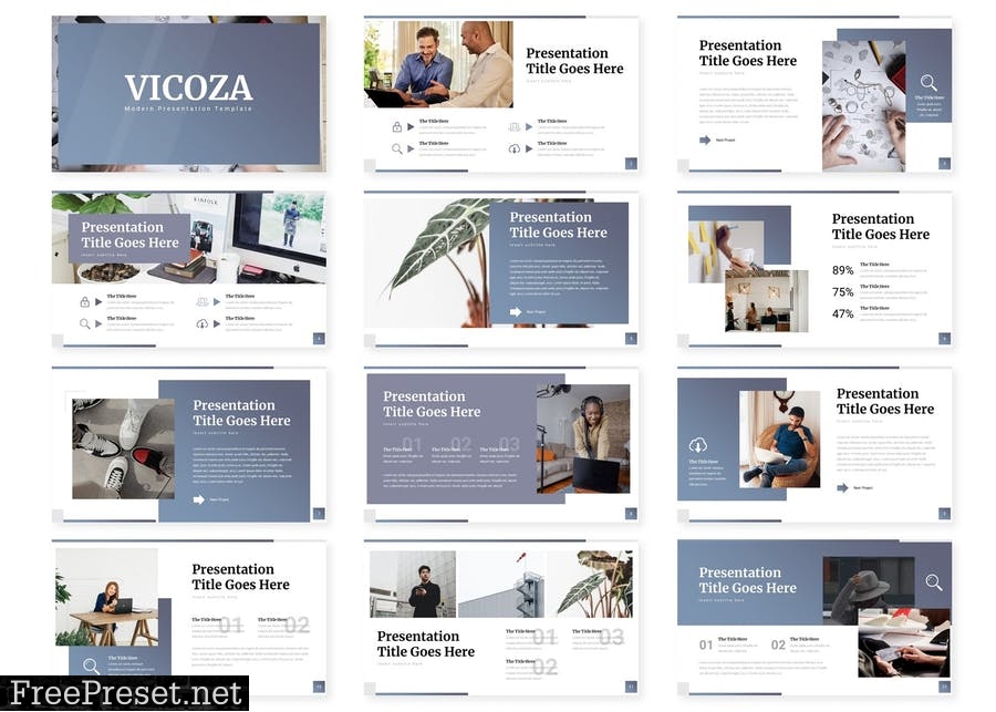 Vicoza - Presentation Template XTWVYJW