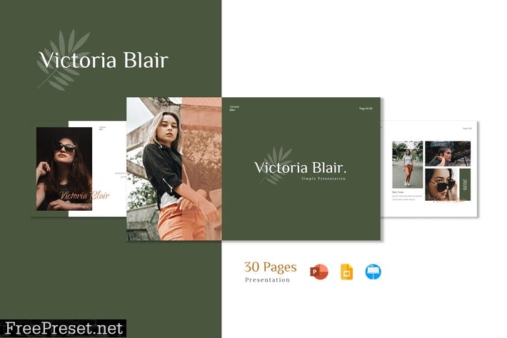 Victoria Blair - Presentation Template CLB63G5
