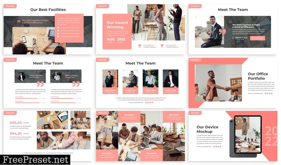 Viewpoint - Business Powerpoint Template