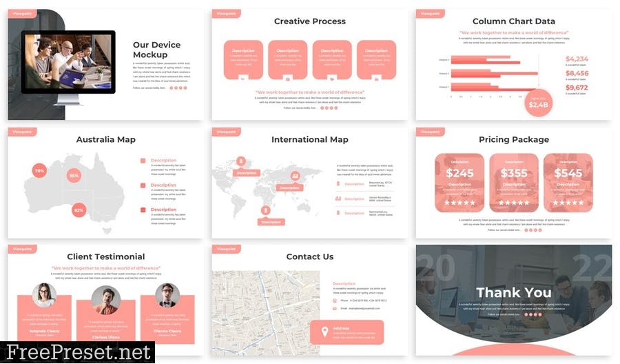 Viewpoint - Business Powerpoint Template