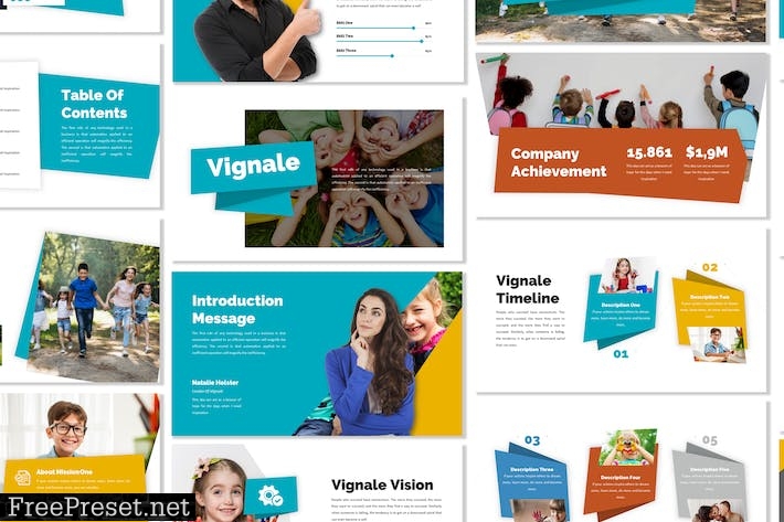 Vignale - Business Template Prensentation UQ8D65N