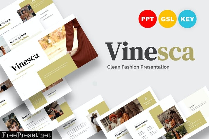 Vinesca - Clean Fashion Presentation V94CG56