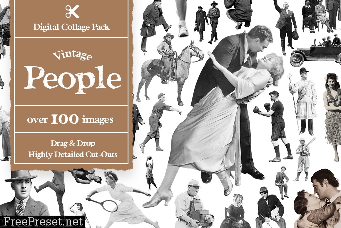 Vintage Collage Creator 1000+ Images - 6997183