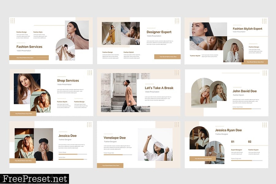 Viollin - Fashion Presentation Template TYZMYDA