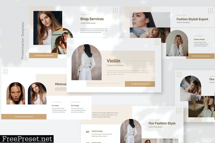 Viollin - Fashion Presentation Template TYZMYDA