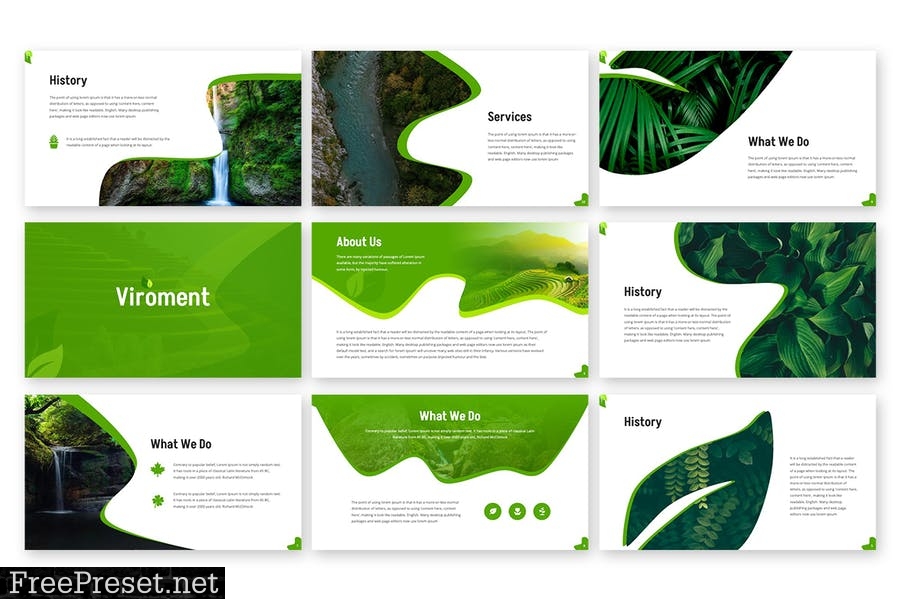 Vironment - Powerpoint Template H5JQZXP