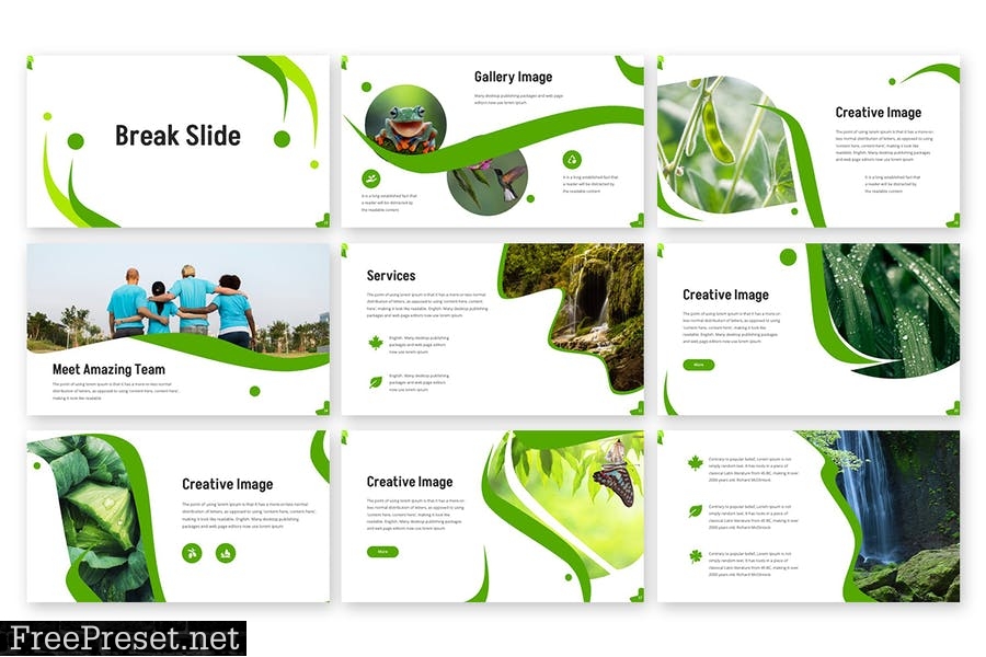 Vironment - Powerpoint Template H5JQZXP