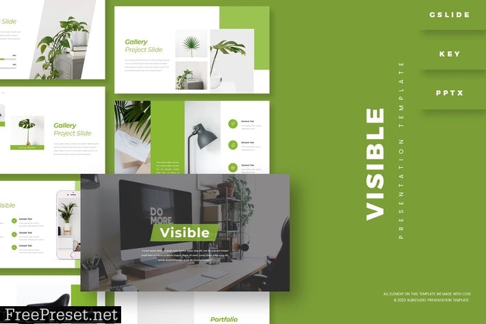 Visible - Presentation Template JGMG4K6