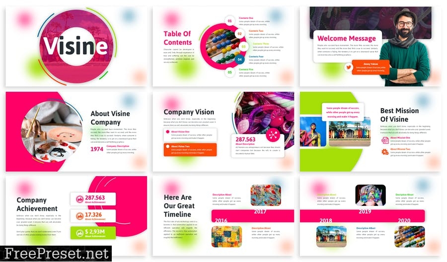 Visine - Business Template Prensentation