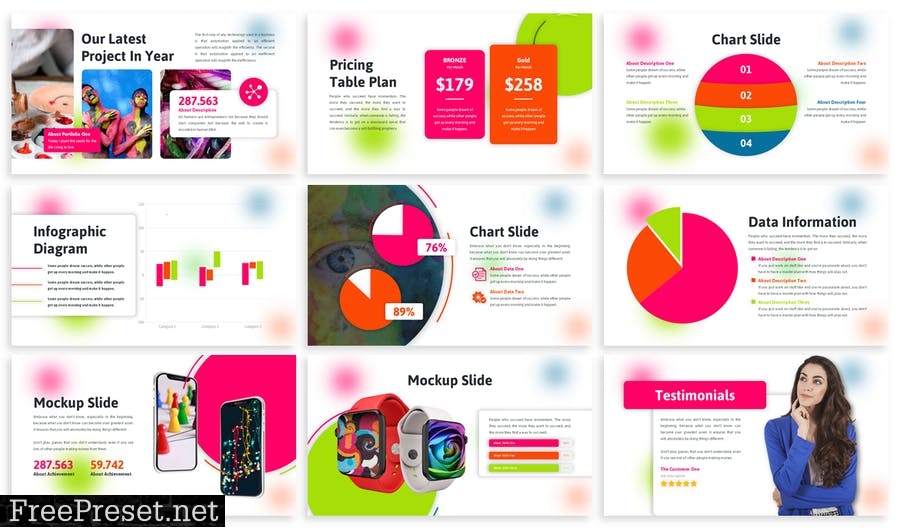 Visine - Business Template Prensentation