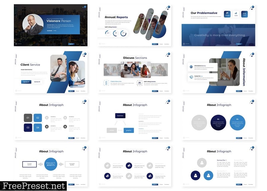 Visionation - Presentation Template LZDCNJA