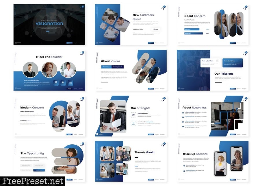 Visionation - Presentation Template LZDCNJA