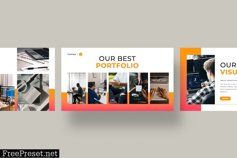 Visual Presentation Template 55K7EQ4