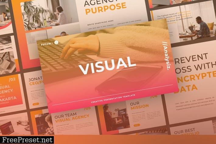 Visual Presentation Template 55K7EQ4