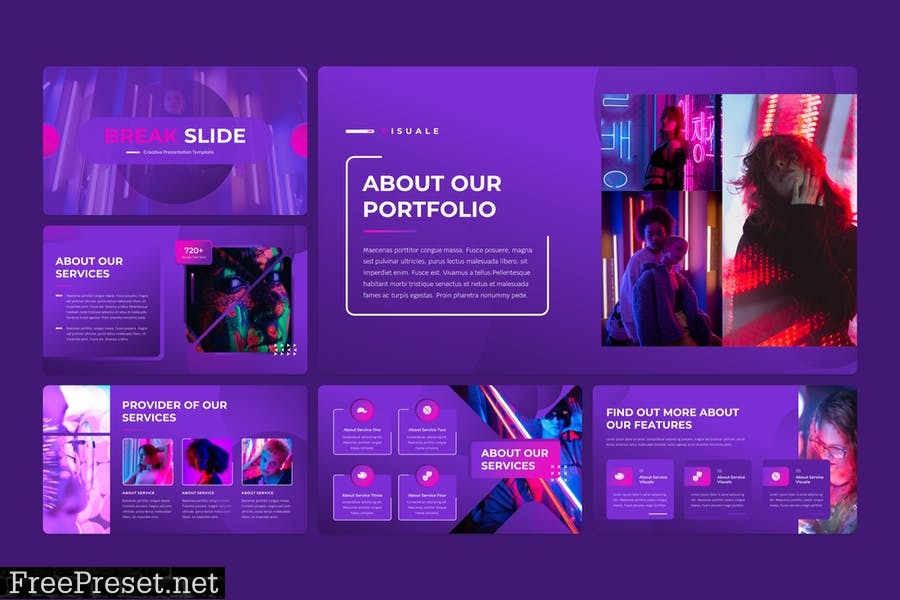 Visuale - Creative PowerPoint Template P8HQVR8