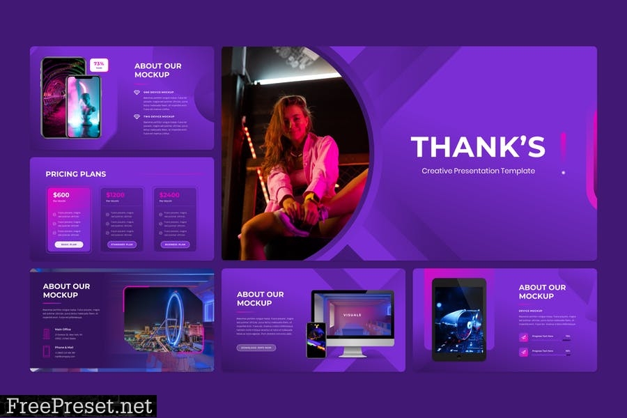 Visuale - Creative PowerPoint Template P8HQVR8